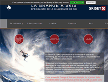 Tablet Screenshot of lagrangeaskis.fr